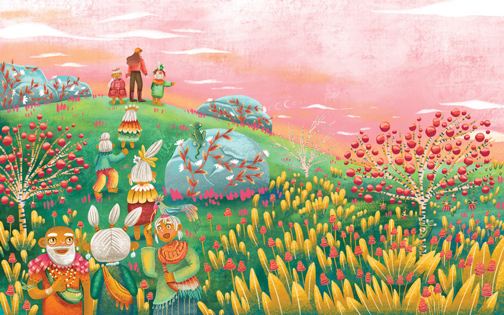 ilustracja dla dzieci ilustracja do książki ilustratorka ilustrowane