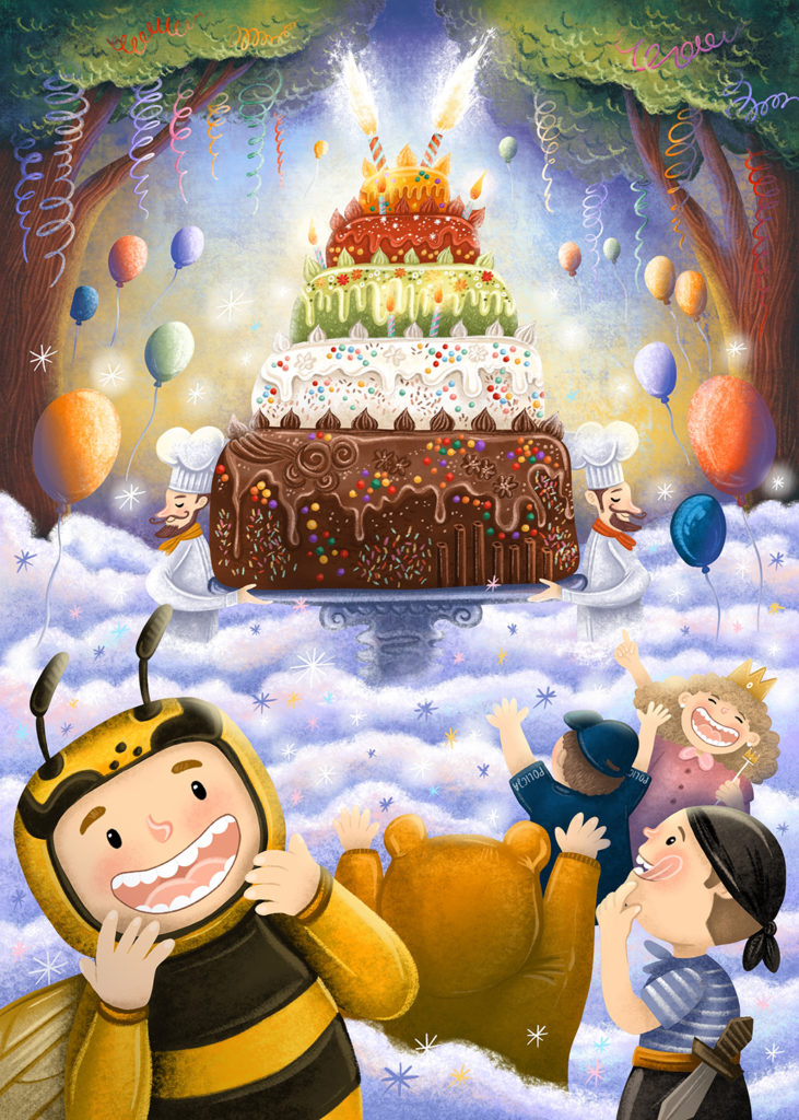 ilustracja do książki dla dzieci ilustratorka