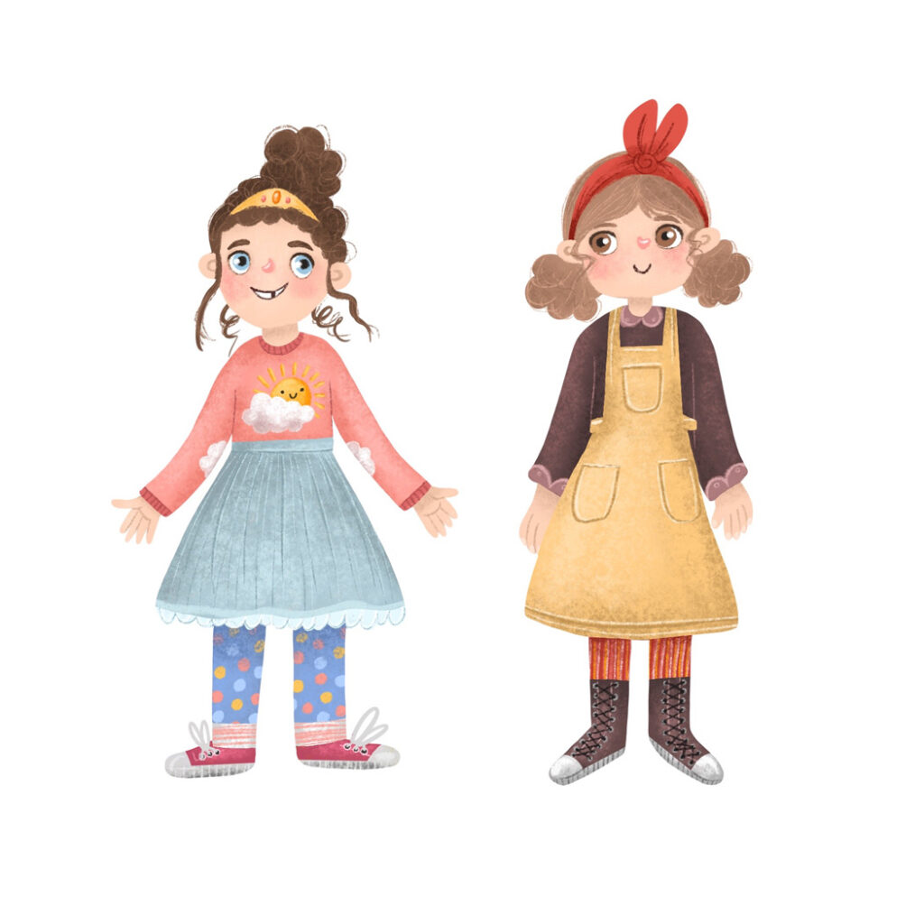 ilustracja dla dzieci ilustracja do książki ilustratorka moda fashion ilustrowane