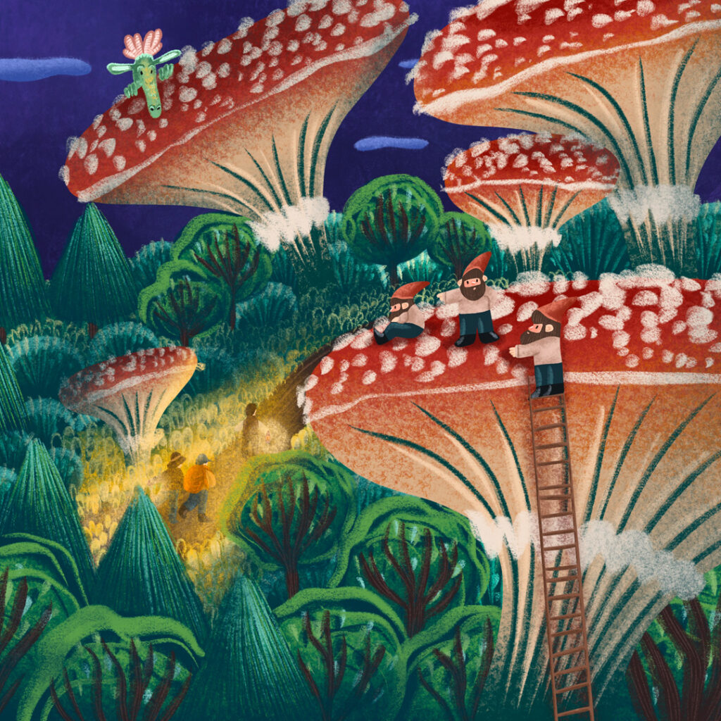ilustracja dla dzieci ilustracja do książki ilustratorka ilustrowane