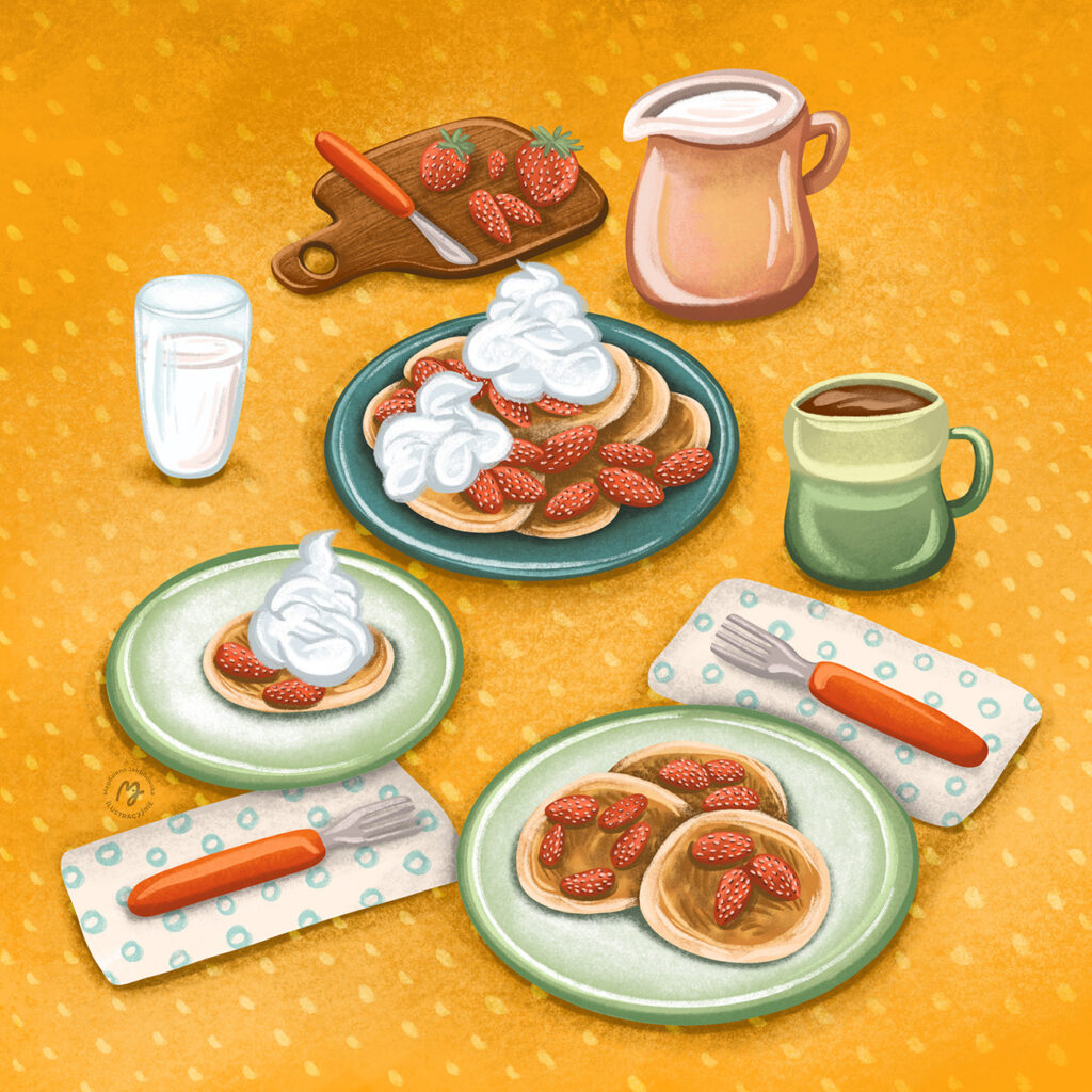 ilustracja dla dzieci ilustracja do książki ilustratorka zwierzątka ilustrowane