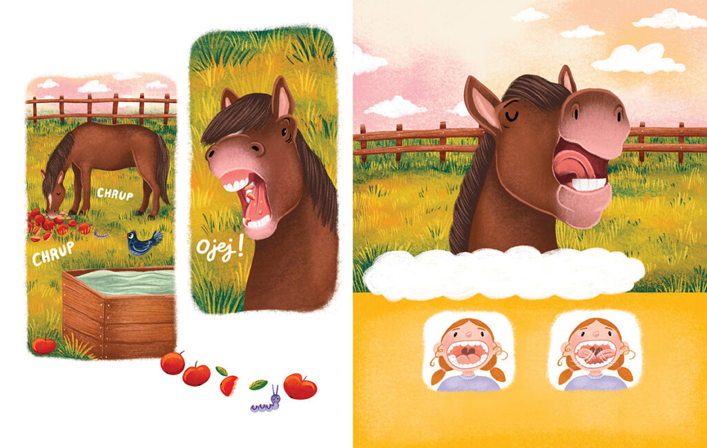 ilustracja dla dzieci ilustracja do książki ilustratorka ilustrowane