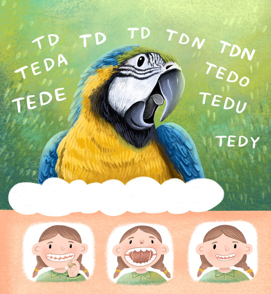 ilustracja dla dzieci ilustracja do książki ilustratorka zwierzątka ilustrowane