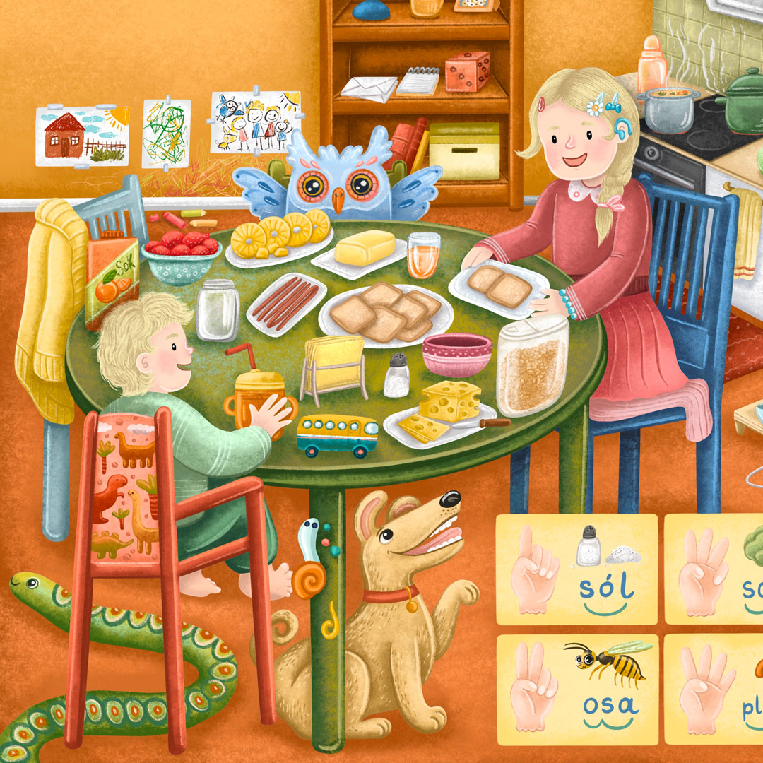 ilustracja dla dzieci ilustracja do książki ilustratorka