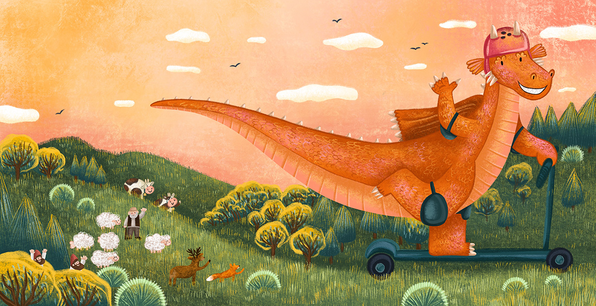 ilustracja dla dzieci ilustracja do książki ilustratorka ilustrowane